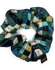 Icons of H Emerald Silk Scrunchie