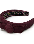 Sustainable Salmon Leather Knot Headband