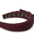 Sustainable Salmon Leather Knot Headband