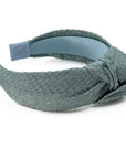 Sustainable Salmon Leather Knot Headband