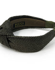 Sustainable Salmon Leather Knot Headband