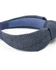 Sustainable Salmon Leather Knot Headband