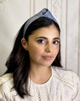 Sustainable Salmon Leather Knot Headband