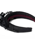 Sustainable Salmon Leather Knot Headband