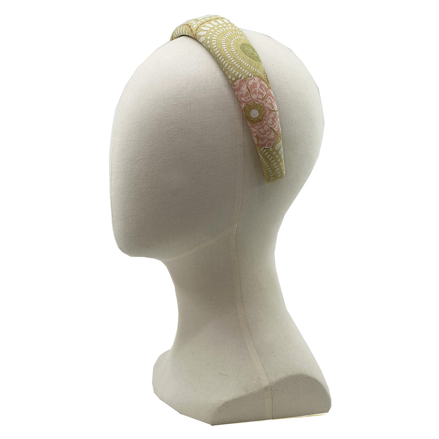 Raoul Textiles Amijao Sea Hand-Printed Belgian Linen Headband