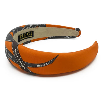 Hermes Bolduc Scarf upcycled Alice Headband