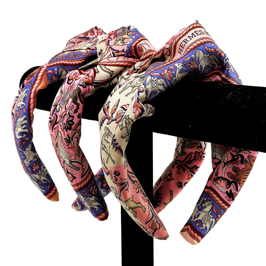 Hunting for H Silk Knot Headband #3