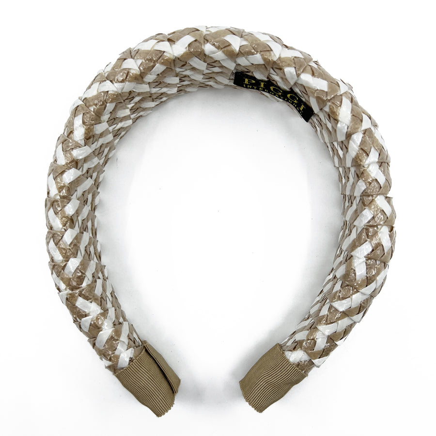 Triple Starbright Latte Lace Armadillo Headband