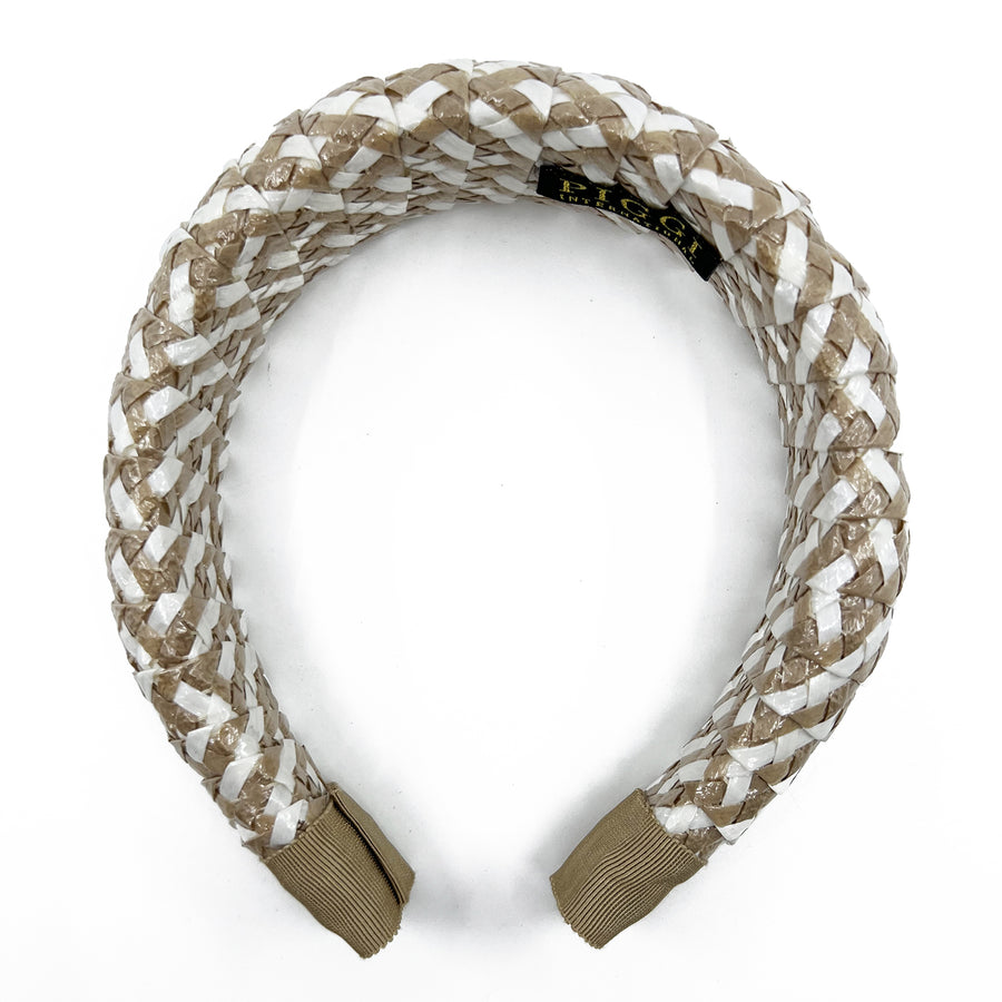 Triple Starbright Latte Lace Armadillo Headband