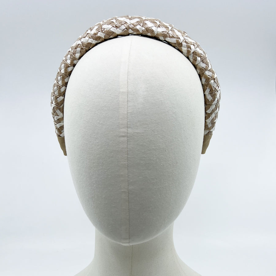 Triple Starbright Latte Lace Armadillo Headband