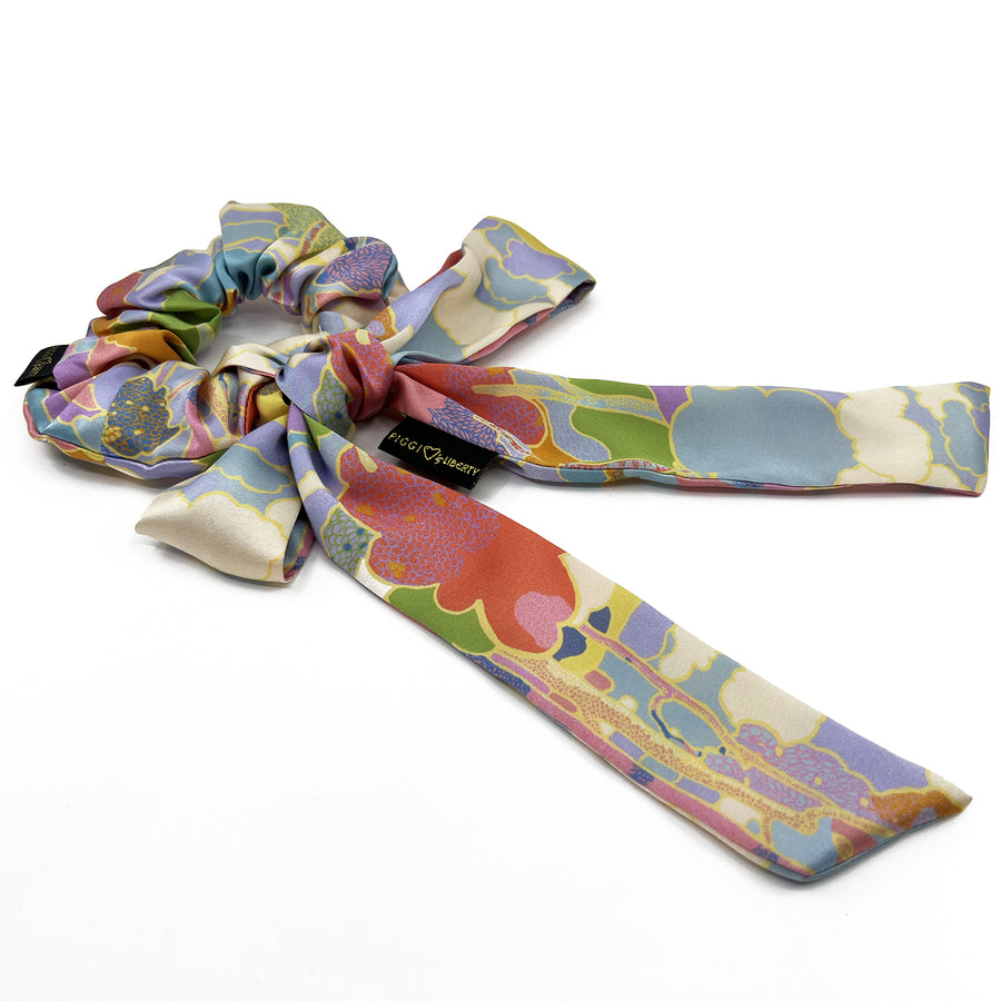 Liberty Prospect Road Silk Pastel Scrunchie Tie Duo