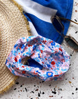 Liberty London Boho Beach Stretch Headband Betsy Blue Floral