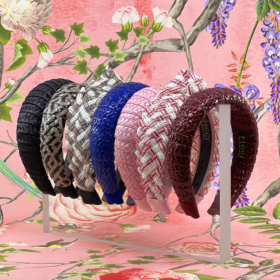 Ruby Wine Armadillo Headband