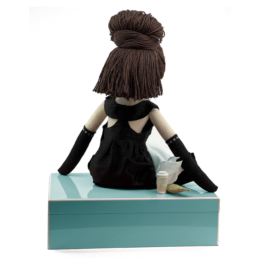 Audrey Hepburn Breakfast at Tiffany's Felt Rag Doll