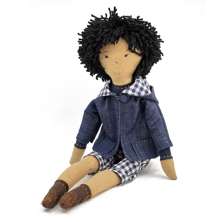 'Twins' Heirloom Felt Handmade Dolls - Custom Order