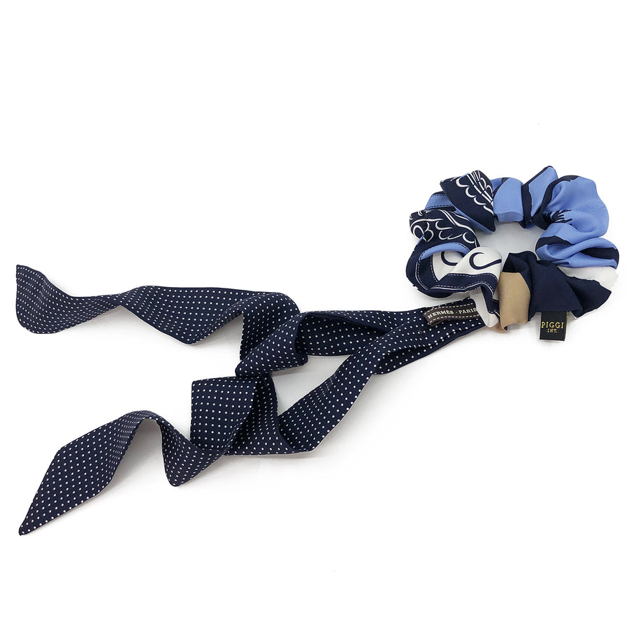 Hermes Festival des Amazones Tato à Pois Scrunchie by Piggi International