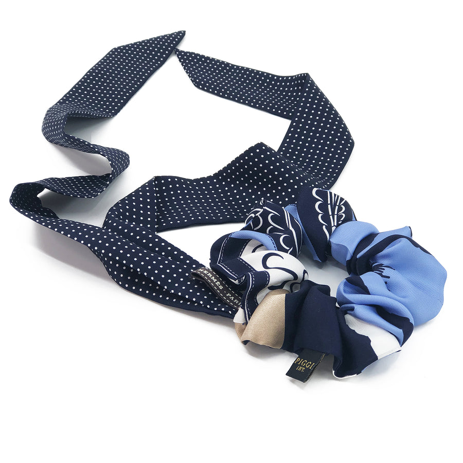 Hermes Festival des Amazones Tato à Pois Scrunchie by Piggi International