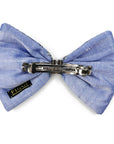Silk Hair Bow made from Hermès Chasse en Inde Scarf 