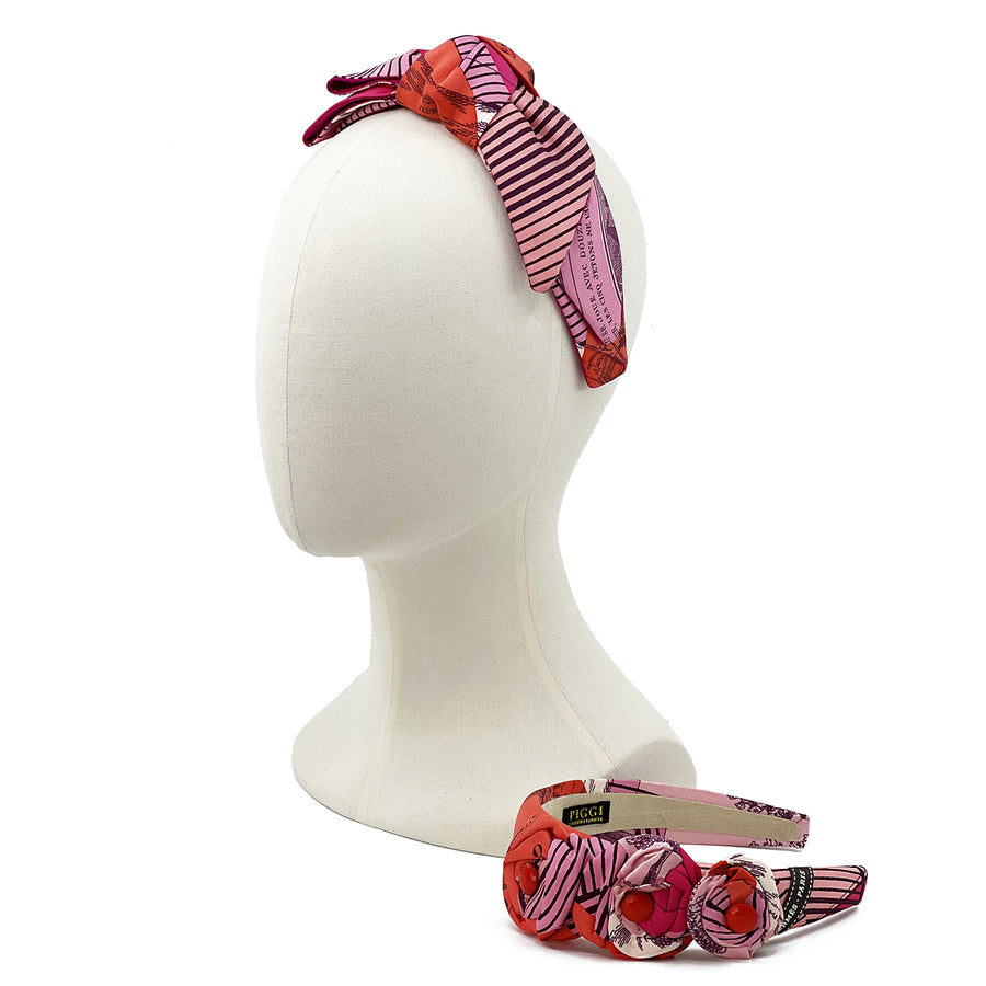 Hermès Jeu des Omnibus et Dames Blanches Headband