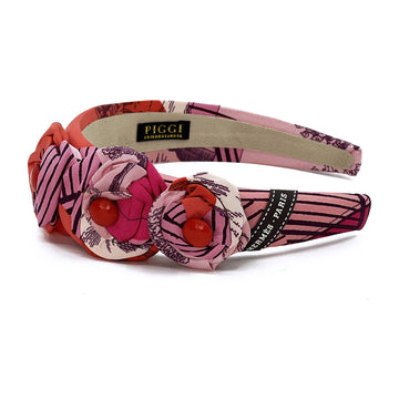 Hermès Jeu des Omnibus et Dames Blanches Headband