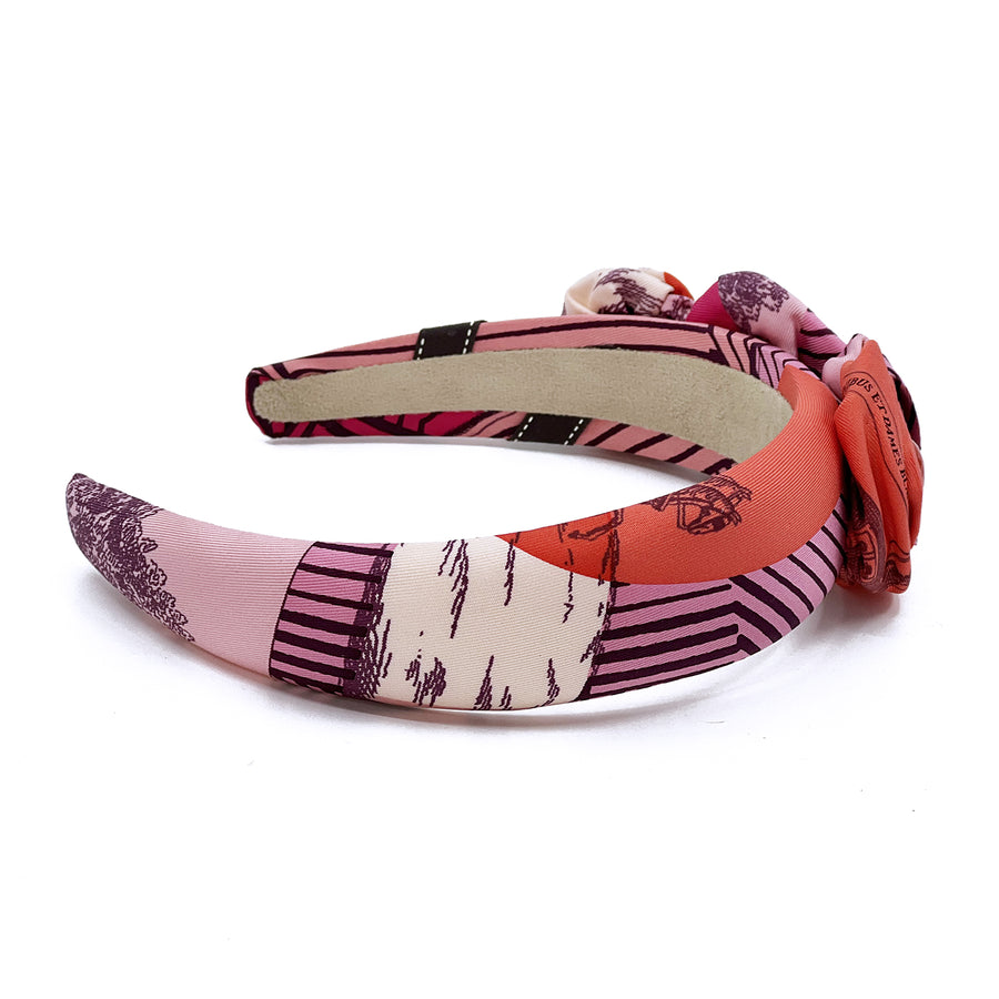 Hermès Jeu des Omnibus et Dames Blanches Headband