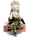 'Mia' Heirloom Felt Handmade Rag Doll