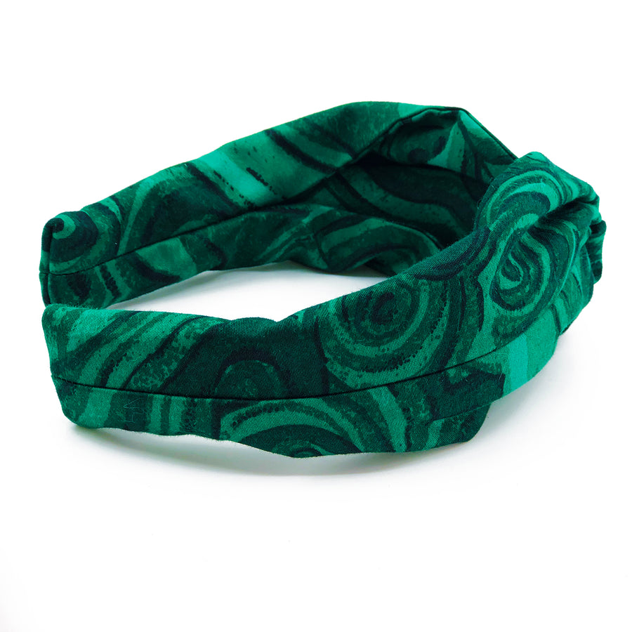 Twist Knot Headband made from Tony Duquette Gemstone