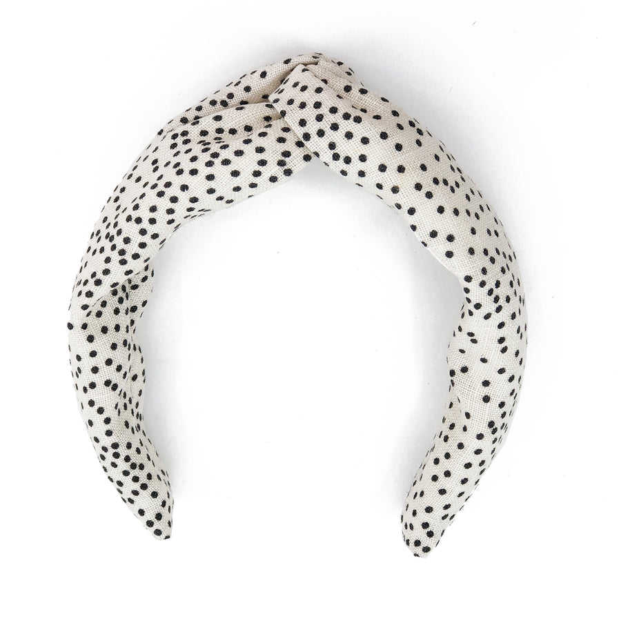 Twist Knot Headband made from Kelly Wearstler Confetti
