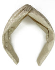 Twist Knot Headband made from Kelly Wearstler Serpent