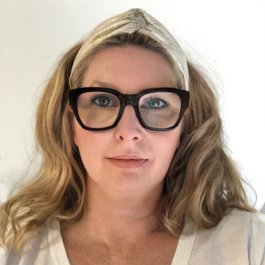 Twist Knot Headband made from Kelly Wearstler Serpent