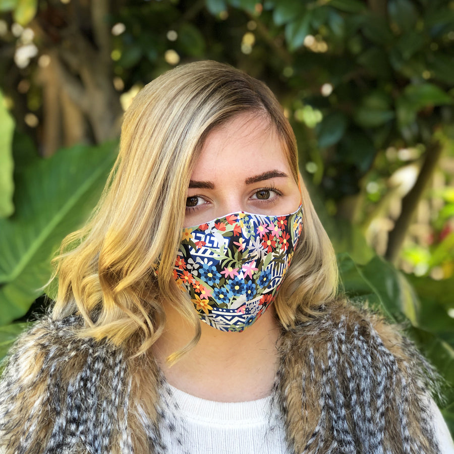 Liberty of London Antonia 3 Layer Face Mask