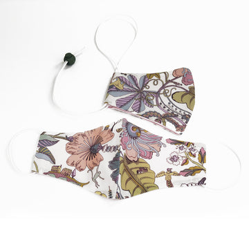 Liberty of London Fantasy Land Pink Print Face Mask