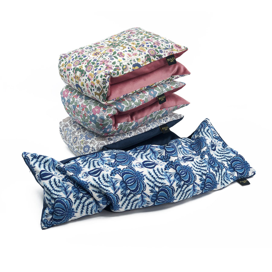 Luxury Liberty Of London Heat Pillow with Removable Cover in Danjo
