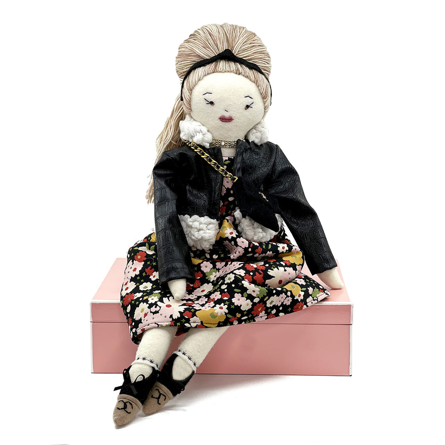 Heirloom felt rag doll by Piggi International