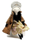 'Grace' Heirloom Felt Handmade Rag Doll 
