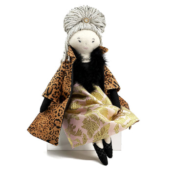 'Grace' Heirloom Felt Handmade Rag Doll 