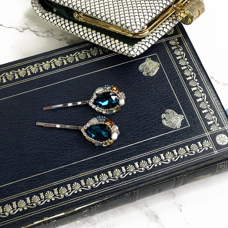 Piggi International Sophie Jewel Bobby Pin