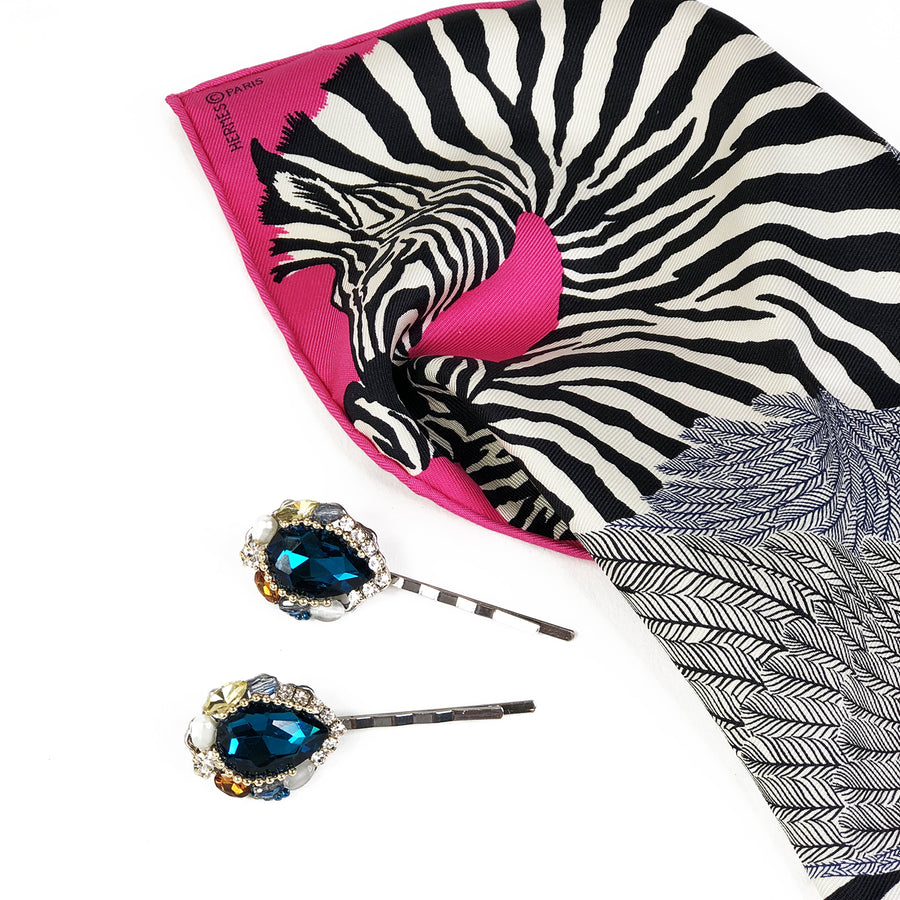 Piggi International Sophie Jewel Bobby Pin