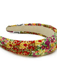 Alice Headband made from Versace Floral Men's Silk Tie