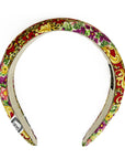 Alice Headband made from Versace Floral Men's Silk Tie