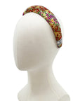 Alice Headband made from Versace Floral Men's Silk Tie