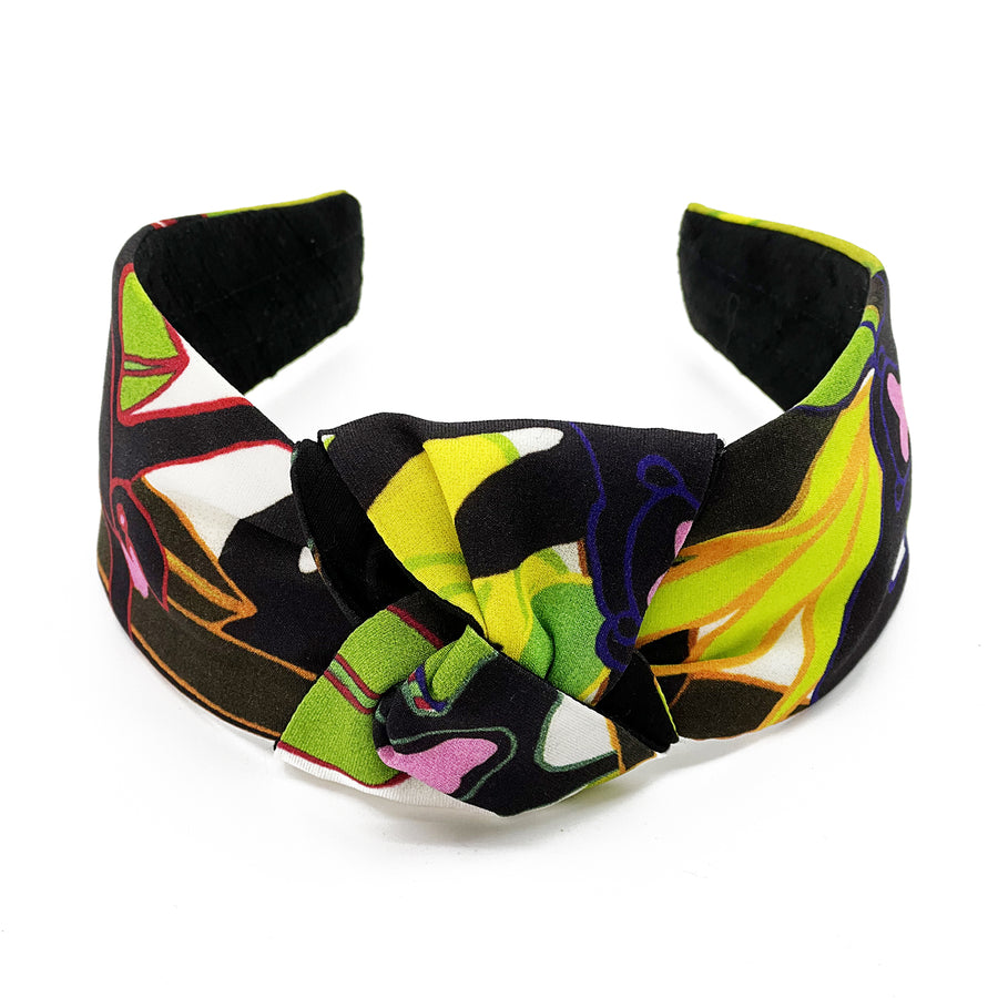 Valentino Monkeys Silk Headband by Piggi