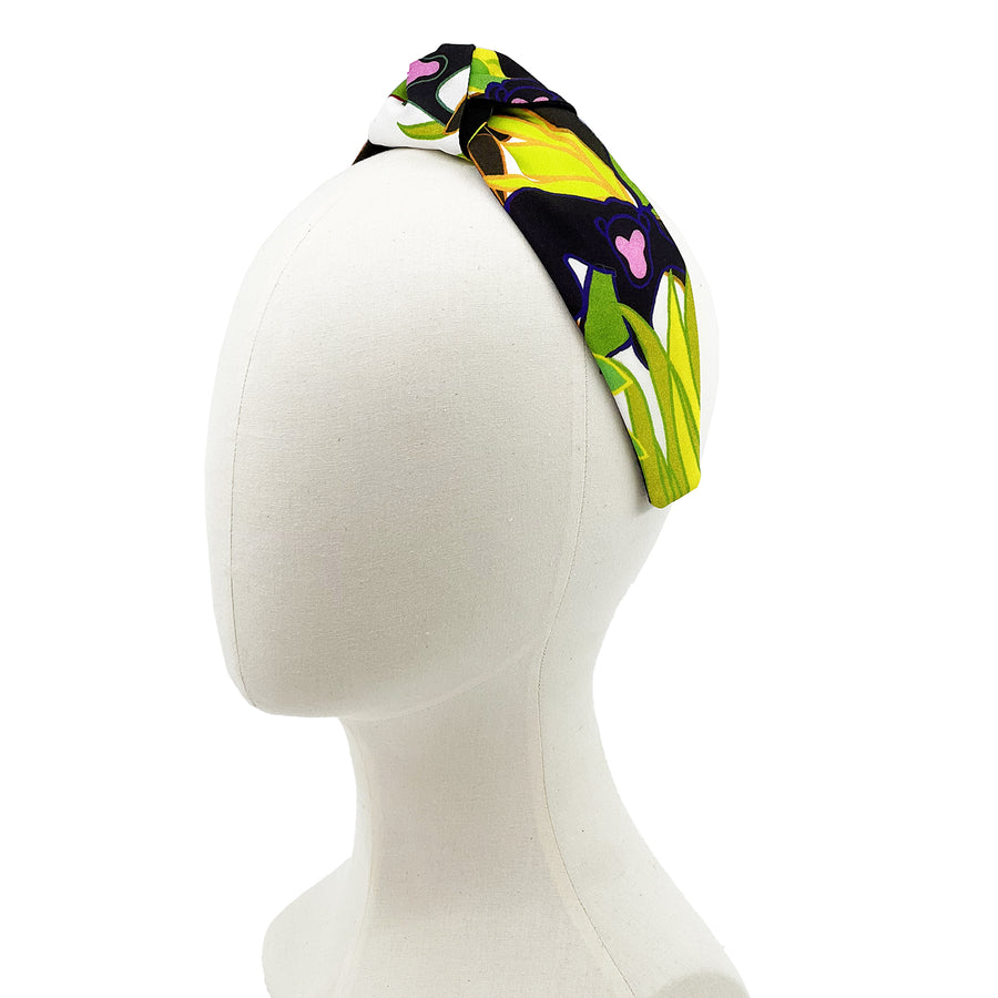 Valentino Monkeys Silk Headband by Piggi