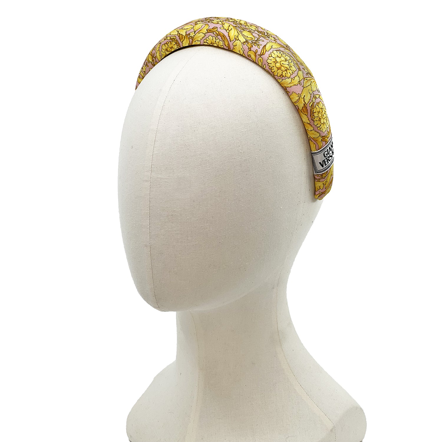 Alice Headband made from Floral Men's Silk Tie